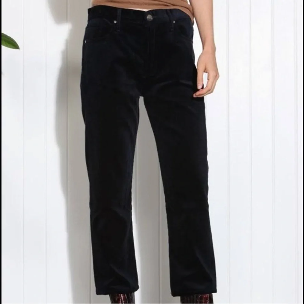 GOLDSIGN LOW SLUNG JEAN - DARKEST Navy - Picture 4 of 6